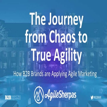 How B2B Brands are Applying Agile Marketing (and how you can too)