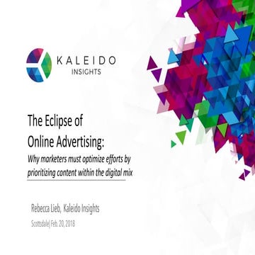 The Eclipse Of Advertising And What It Means To Your Content Strategy