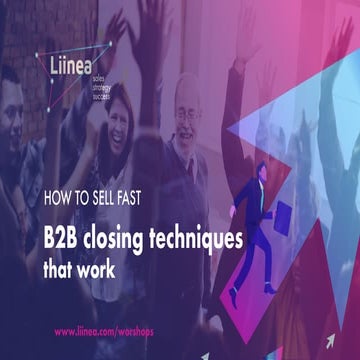 B2B sales closing techniques that work
