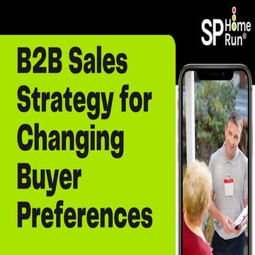 B2B Sales Strategy for Changing Buyer Preferences