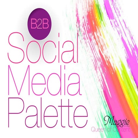 B2B Social Media Palette