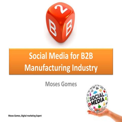 Why B2B Manufacturing should focus on Social Media Engagement