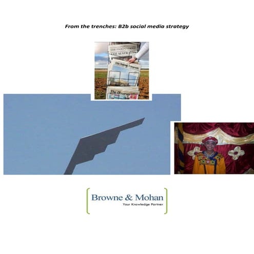 B2B social media strategy