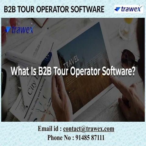 B2B TOUR OPERATOR SOFTWARe | SOFTWARE FOR TOUR OPERATORS