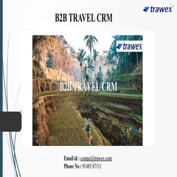 B2B                 Travel            CRM