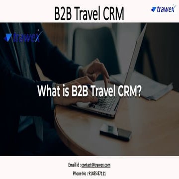 B2B Travel CRM | Mobile CRM | Tour Operator CRM