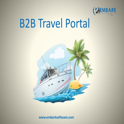 B2b travel portal