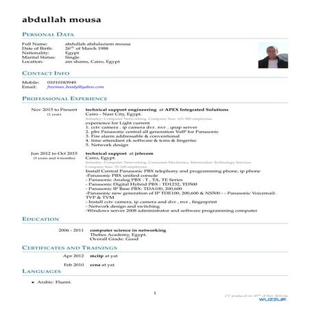 new cv | PDF