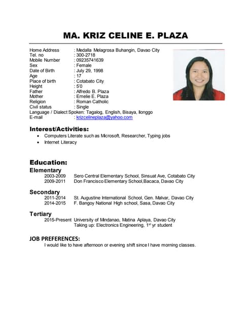CURRICULUM VITAE CHRISTOPHER | DOC