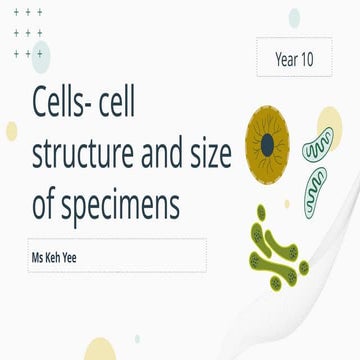 B2 Cells-cell structure and size of specimen.pptx