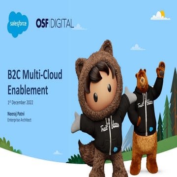 B2C Multi-Cloud Architecture by Neeraj Patni