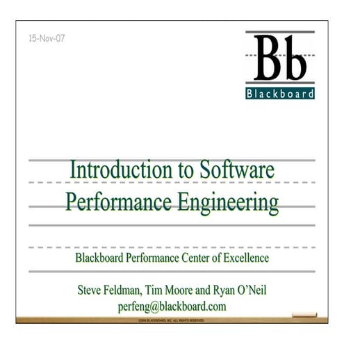 B2conference performance 2004