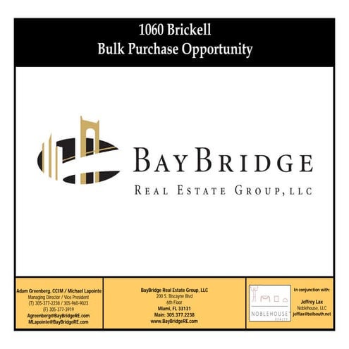 1060 Brickell Package (Reduced)