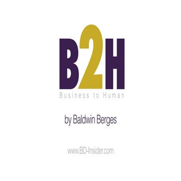 B2H - Business to Human