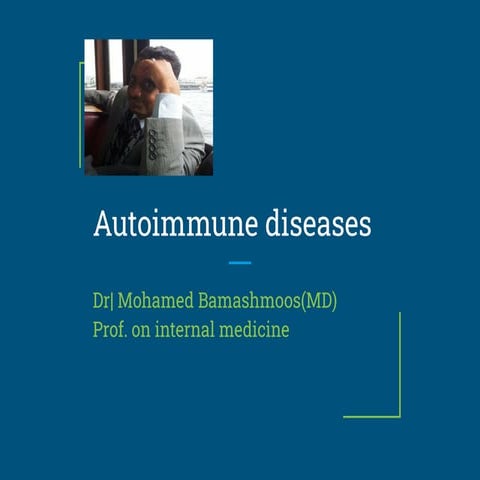 Auautoimmune_disease , cause , diagnosis and treatment | PDF