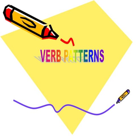 Verb Patterns 