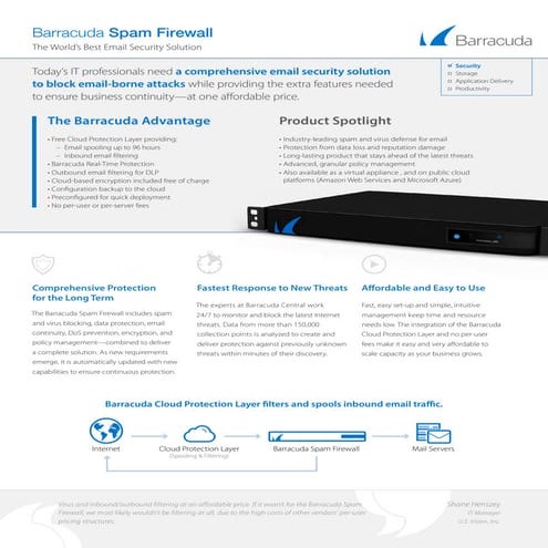 Barracuda_Spam_Firewall_profile- | PDF