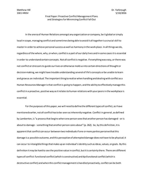 3301 FINAL PAPER
