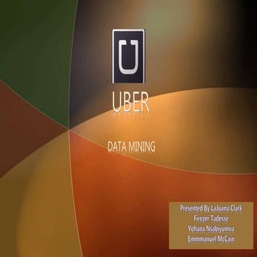 UBER Data Mining