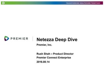 Netezza Deep Dives
