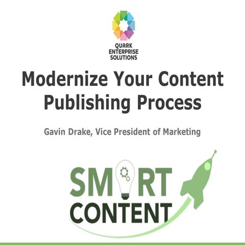 Modernize Your Content Publishing Process with Smart Content