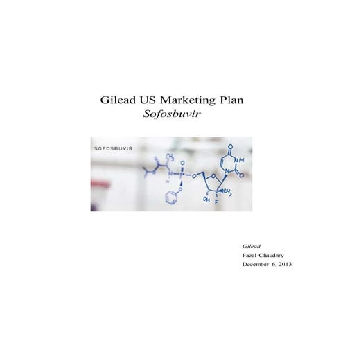 Gilead Sofosbuvir 