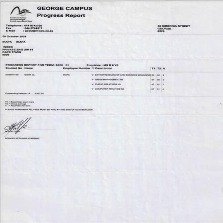 gio N5 results points