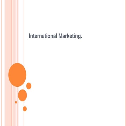 International marketing