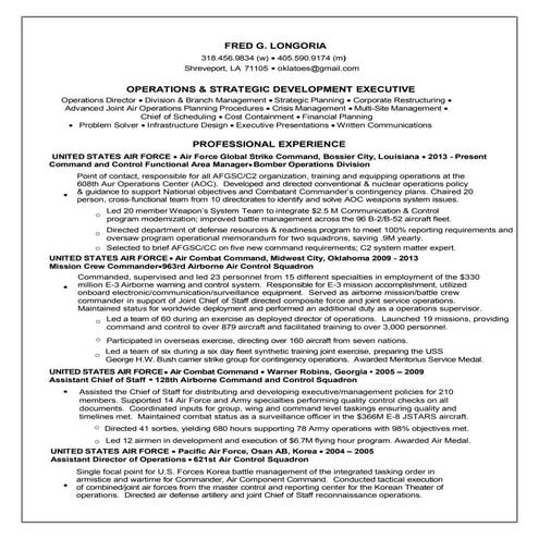 Toes Military Resume 6