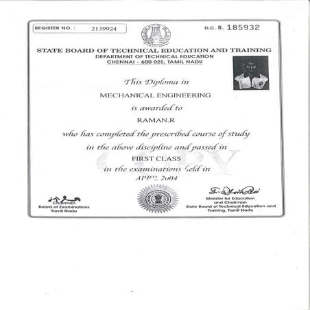 Diploma Certificate | PDF