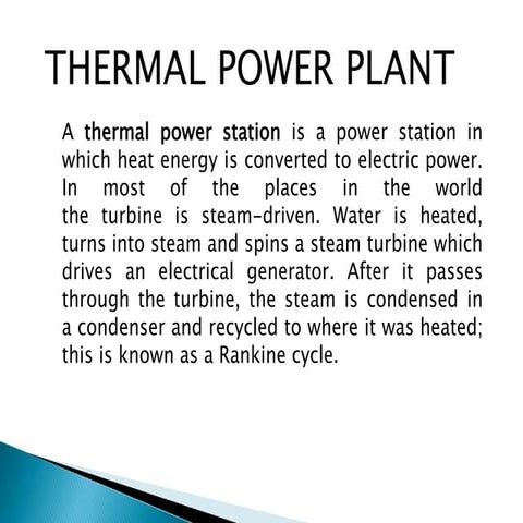 thermal and nuclear power plant | PPTX