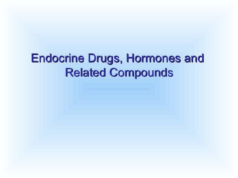 Endocrine drugs
