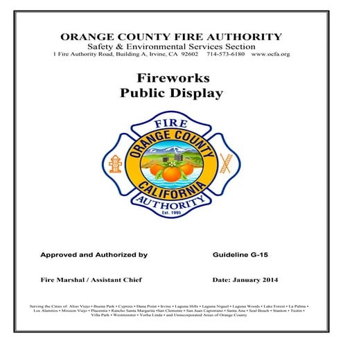 OCFA FWRKS GUIDELINE | PDF