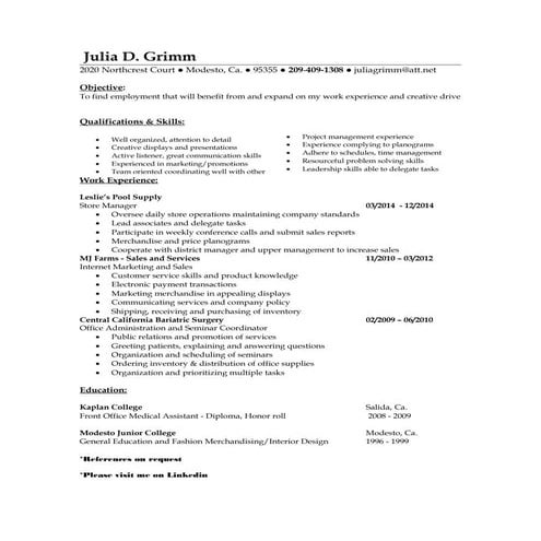 Lindsey Resume | DOC