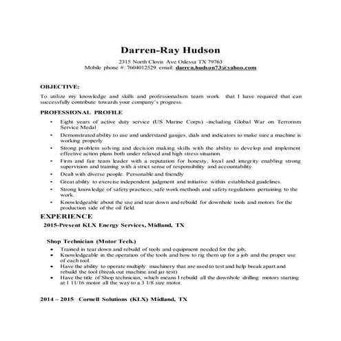 darrenresumeOILFIELD