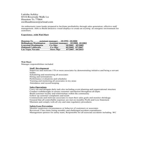 Latisha Ackley Resume 2016