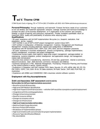 Ted V Thorne resume 03-09-2017