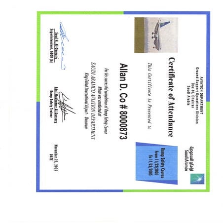 Ramp Safety Course | PDF