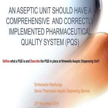 PQS Presentation Final | PPTX