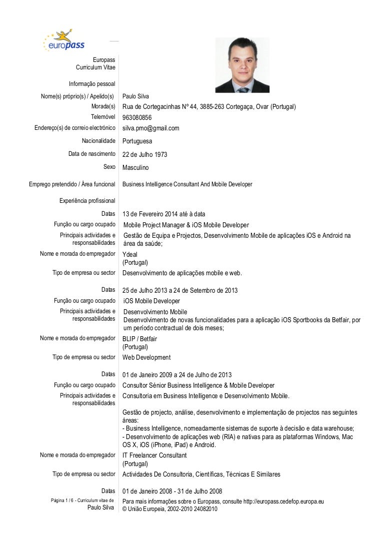 Model cv europass 2021 europass cedefop este modelo de curriculum