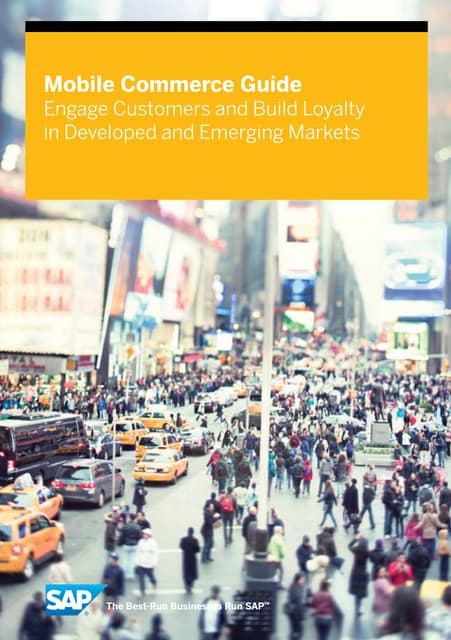 SAP mCommerce Guide 2013