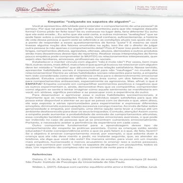 1BIM-AULA 2.pptx projeto de vida 2026 empatia | PPTX