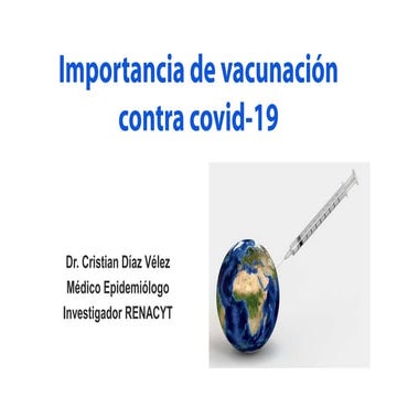Importancia de vacunacion contra covid-19