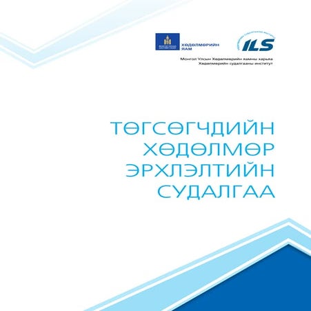  Төгсөгчдийн хөдөлмөр эрхлэлтийн судалгаа