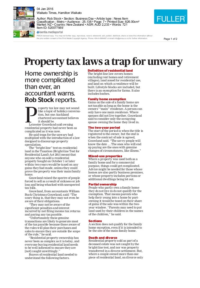 8. Waikato Times Jan 2016