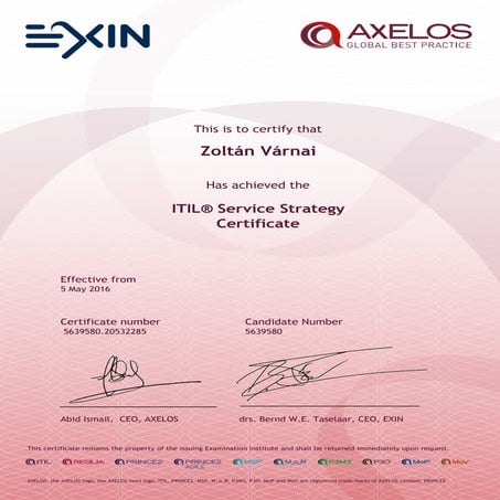 AXELOS2 | PDF