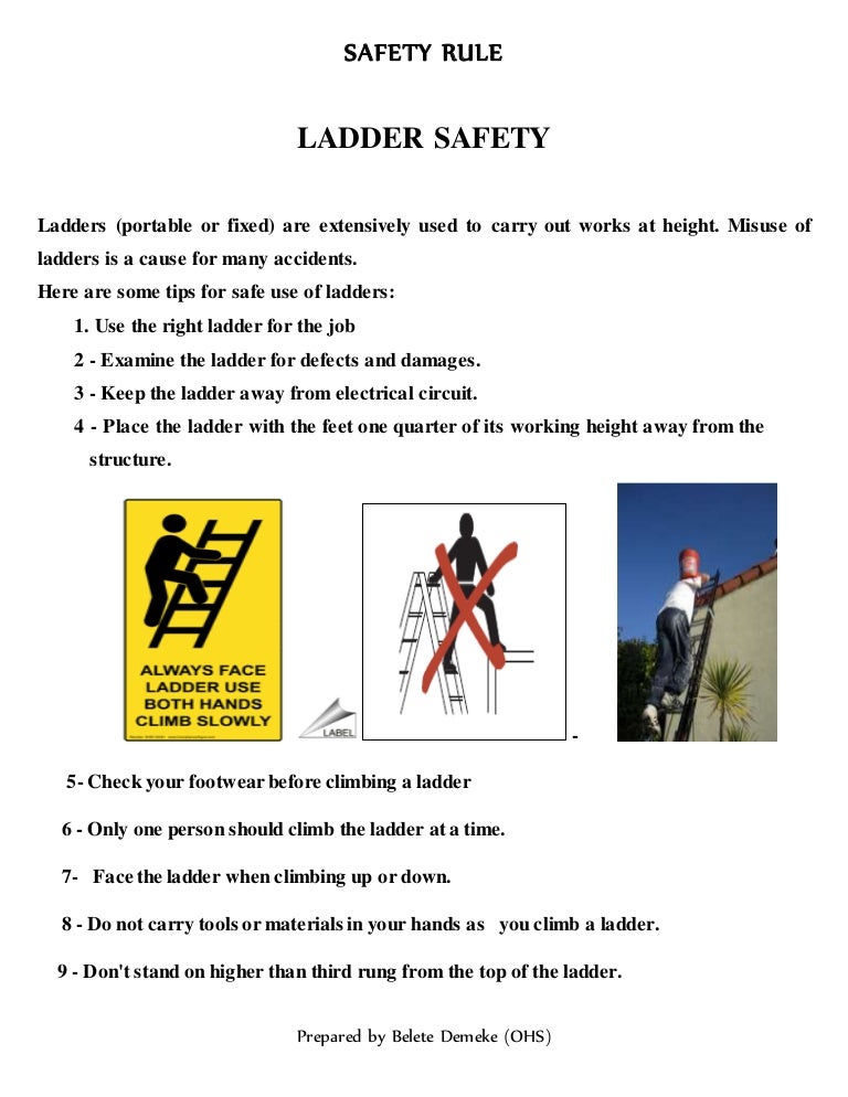 SAFETY RULES