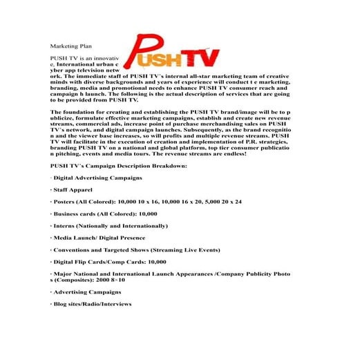 PUSH TV