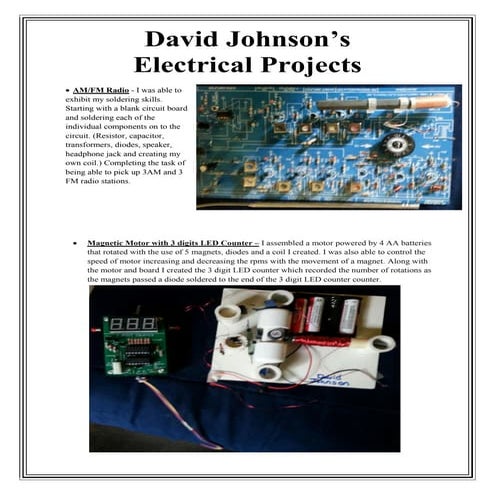 Engineering Portfolio | PDF