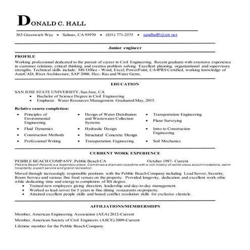 Esg design resume | PDF